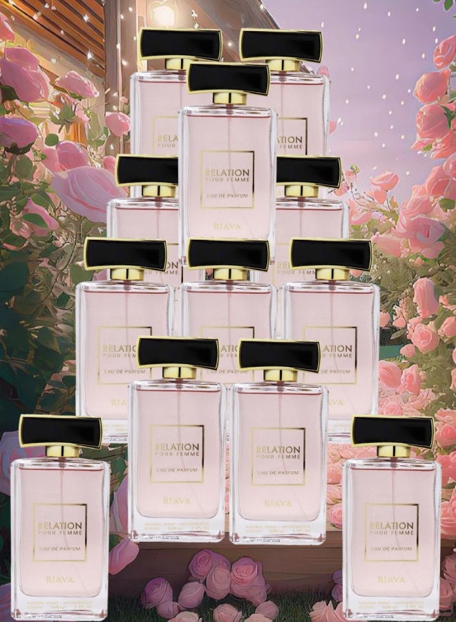 RIAVA 12 Pieces Relation Perfume 100ML - Image 1